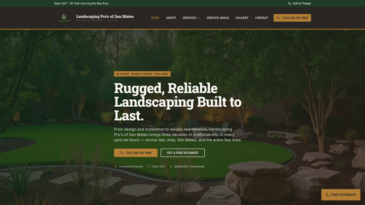 Landscapers & Gardeners in Downtown San Jose